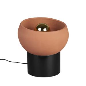 Lampe à poser ronde en terre cuite ø29cm - Terracotta