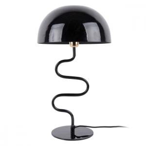 Lampe à poser torsadée métal noir H54cm