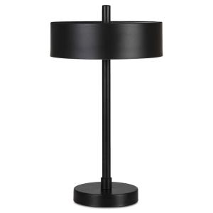 Lampe à poser vintage métal noir 20x20x35cm