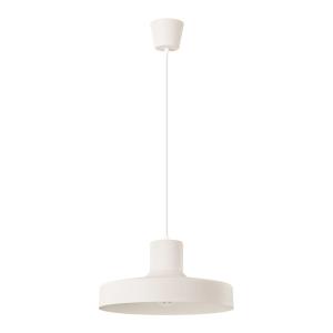 Lampe à suspension acier beige H 120 cm