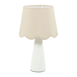 Lampe céramique Blanc