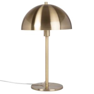 Lampe champignon en métal doré