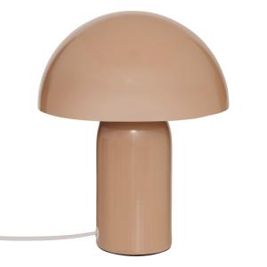 Lampe champignon en métal marron clair 20 x 20