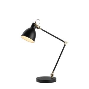 Lampe de bureau 1xE27 noir