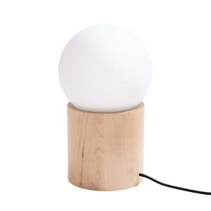 Lampe de bureau bois H 21 cm