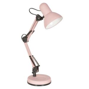 Lampe de bureau métal rose