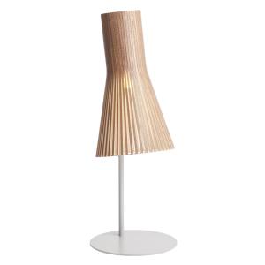 Lampe de bureau noyer H75cm