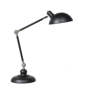 Lampe de bureau réglable métal noir