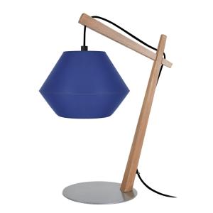 *LAMPE DE CHEVET TOSEL ,bois,Bois,H35x D29xP29cm