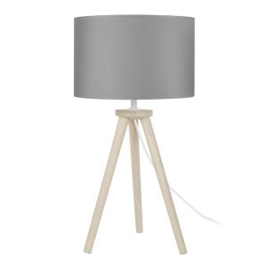 *LAMPE DE CHEVET TOSEL ,bois,Bois,H44xD30xP 30cm