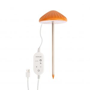 Lampe de culture champignon en plastique orange