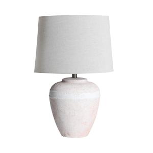 Lampe de Salon en Céramique Blanc Cassé 40x40x62 cm - Lot d…
