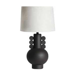 Lampe de salon en céramique noir  40x40x78 cm - lot de 2