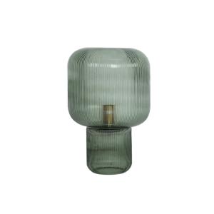 Lampe de salon en crystal vert  en 27x27x42 cm