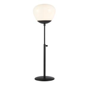 Lampe de table 1xE14 blanc et noir