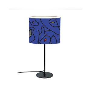 Lampe de Table Abstrait Bleu D: 20 x H: 40