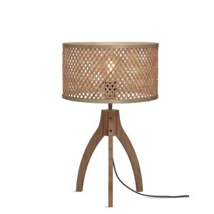 Lampe de table bambou naturel, h. 40cm