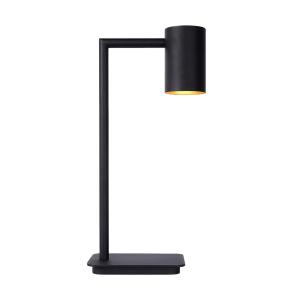 Lampe de table Bisho métal noir et or - 21x13x46