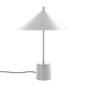 Lampe de table blanc en métal Ø35x50cm