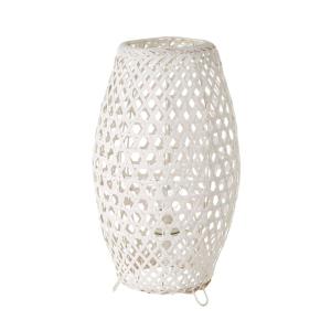 Lampe de table Blanche en Bambou