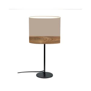 Lampe de Table Boobby Taupe D: 20 x H: 40