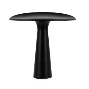 Lampe de table champignon noir