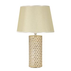 Lampe de table en céramique dorée avec abat-jour Ø 30x47,5…