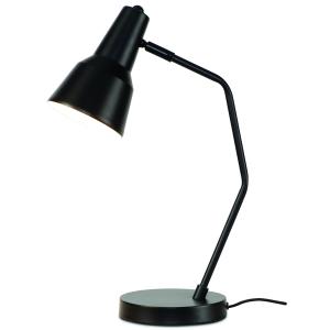 Lampe de table en fer noir H44cm