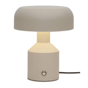 Lampe de table en fer sable, h. 30cm