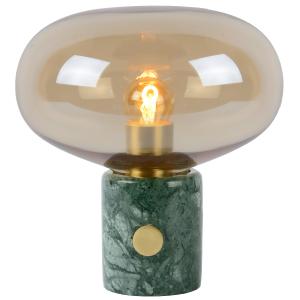 Lampe de table en marble ambre