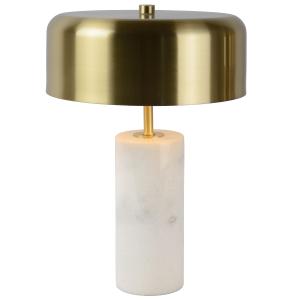 Lampe de table en marble blanc
