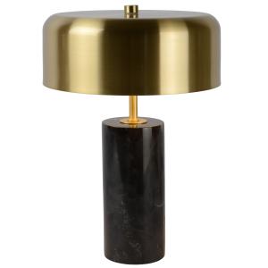 Lampe de table en marble noir