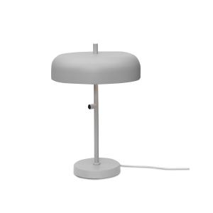 Lampe de table en métal gris clair, h. 45cm