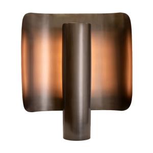 Lampe de table en métal nervuré, noir, 42 ​​x 50 x 13 cm…