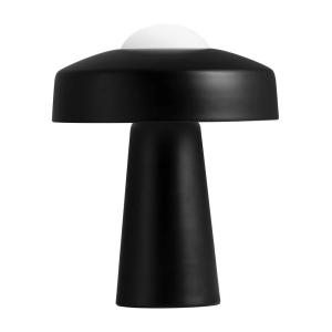 Lampe de table en métal noir avec interrupteur tactile