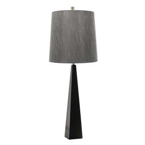 Lampe de table en métal  noir H:79cm