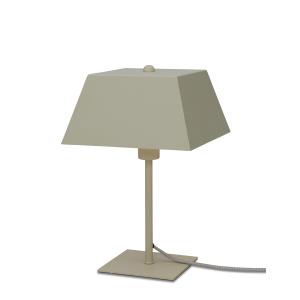 Lampe de table en métal vert clair, h. 31cm