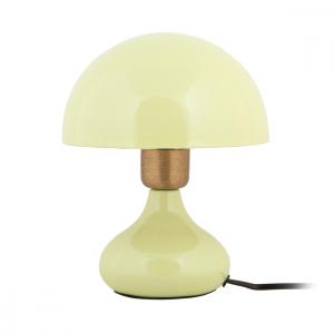 Lampe de table en métal vert H23cm