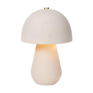 Lampe de table en terracotta blanche 25x25x38 cm