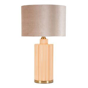 Lampe de table en verre nacré ø 40,5x69,5 cm