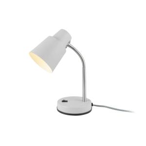 Lampe de Table fer blanc 21x30cm