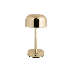 Lampe de Table fer couleur or 12.5x12.5x24.5cm