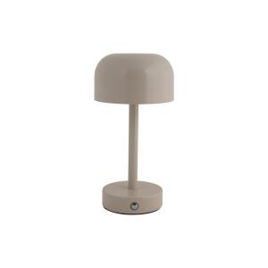Lampe de Table fer gris 12.5x12.5x24.5cm