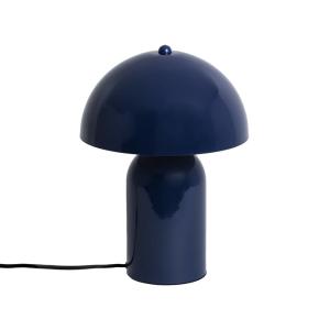 Lampe de table intérieur métal bleu D 25cm