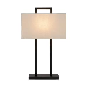 Lampe de table métal blanc 35x15x59