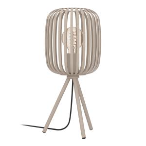 Lampe de table  métal et sable