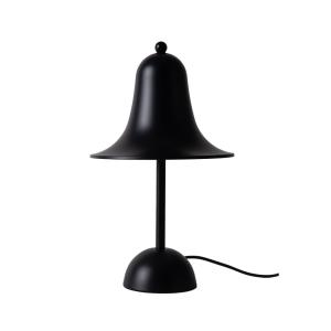 Lampe de table métal noir mat Ø18cm H30cm