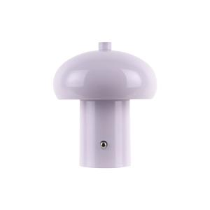 Lampe de Table métal violet 12.5x12.5x15cm