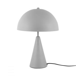 Lampe de table petite sublime en métal gris