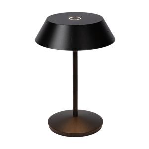 Lampe de table rechargeable noir